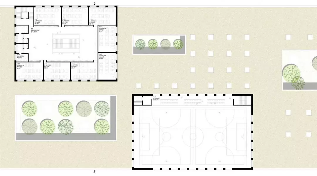 Wyróżnienie równorzędne, proj.: M.O.C. Architekci sp. z o.o. sp.k.