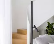 rzeźbiarska, wyoblona balustrada schodów