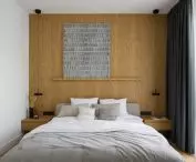 bedroom in natural colors