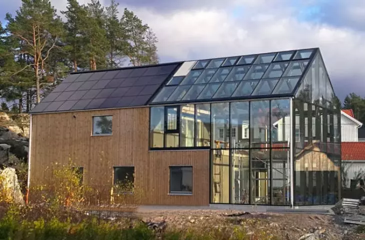 modern villa in Sweden