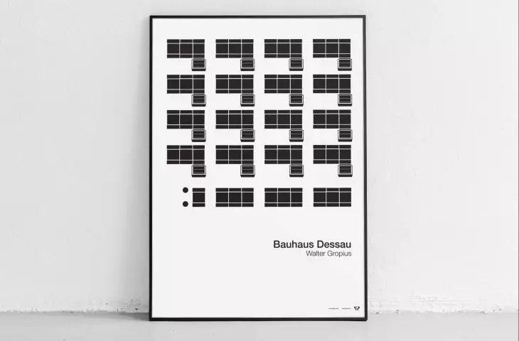 Bauhaus Dessau, designed by Walter Gropius