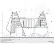 Cross-section of BB hut