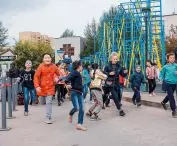 Gustav Zielinski Square in Astana, 