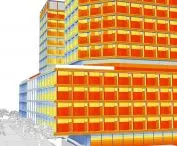 simulation of energy gains from solar radiation