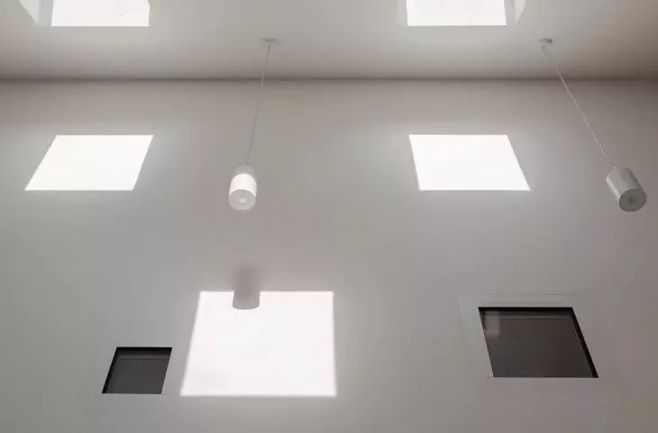 natural light coming into the nursery building