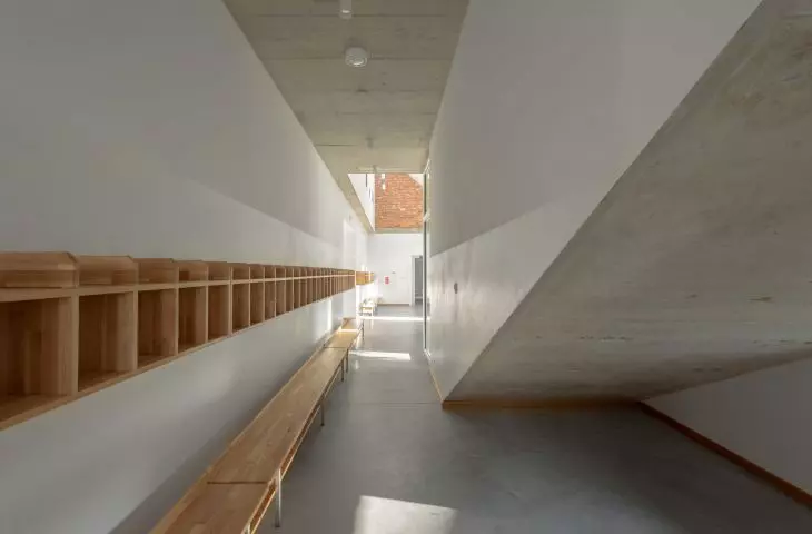 interior of the kindergarten