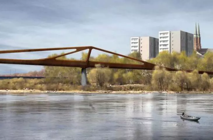 Kładka w Warszawie