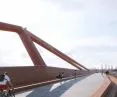 Footbridge in Warsaw