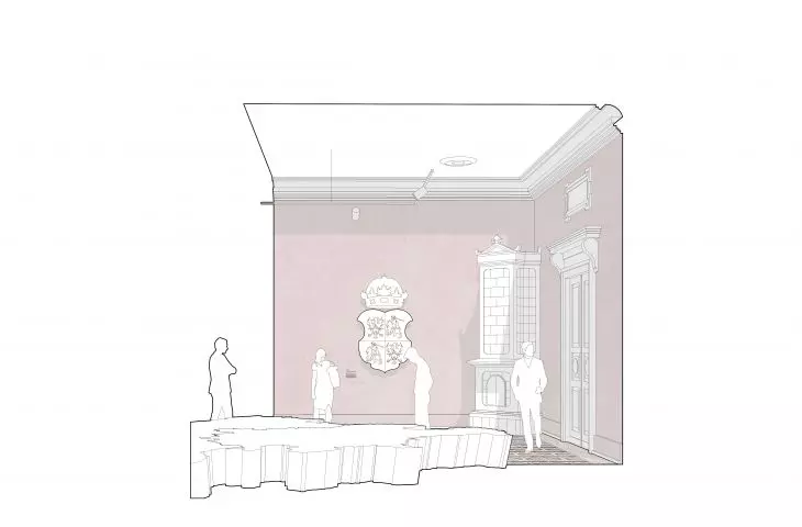 Eastern Territories Museum project, raspberry room