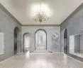 Projekt Muzeum Ziem Wschodnich, hall wejściowy