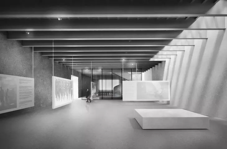 Eastern Territories Museum project, temporary exhibition hall