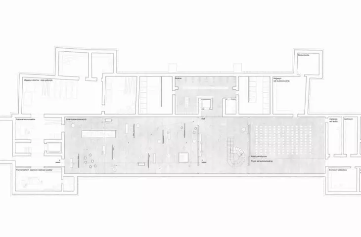 Eastern Territories Museum project, basement plan