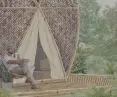 The Lotus Hut project, made of natural materials