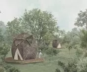 Projekt The Lotus Hut w Kambodży