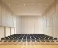 First place, design of multipurpose hall
