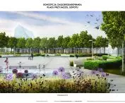 wizualizacja koncepcji zagospodarowania placu Przyjaciół Sopotu