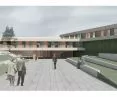 First prize in the competition for the design of the Geriatric Care Center