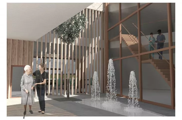I nagroda w konkursie na projekt Centrum Opieki Geriatrycznej