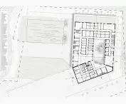 I nagroda w konkursie na projekt Centrum Opieki Geriatrycznej, rzut piętra