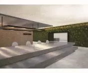 II nagroda w konkursie na projekt Centrum Opieki Geriatrycznej, wnętrza
