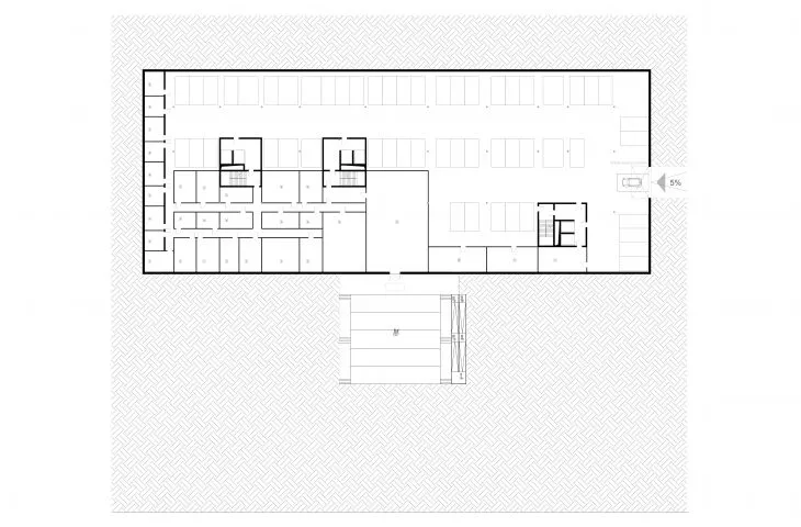  I Nagroda Internautów w konkursie na projekt Centrum Opieki Geriatrycznej, poziom -1