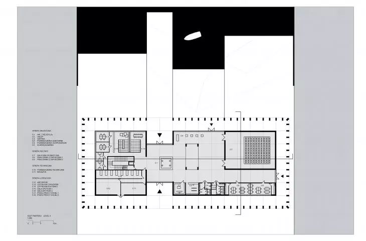  Projekt Generator Brzegi, III nagroda, rzut parteru