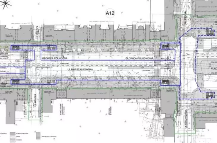 Lokalizacja stacji Metro Plac Konstytucji