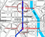Lokalizacja nowych stacji metra