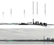 Projekt on the axis, waterfront Tallina