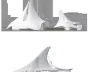 Projekt on the axis, model