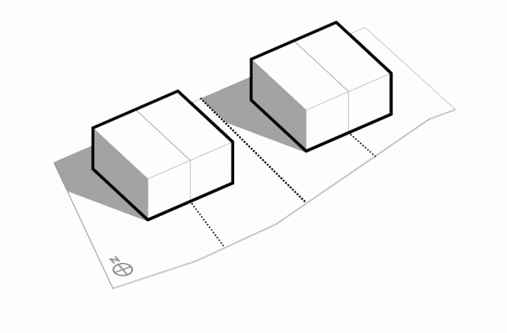Suburban villas, design process