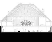 Museum, cross section 