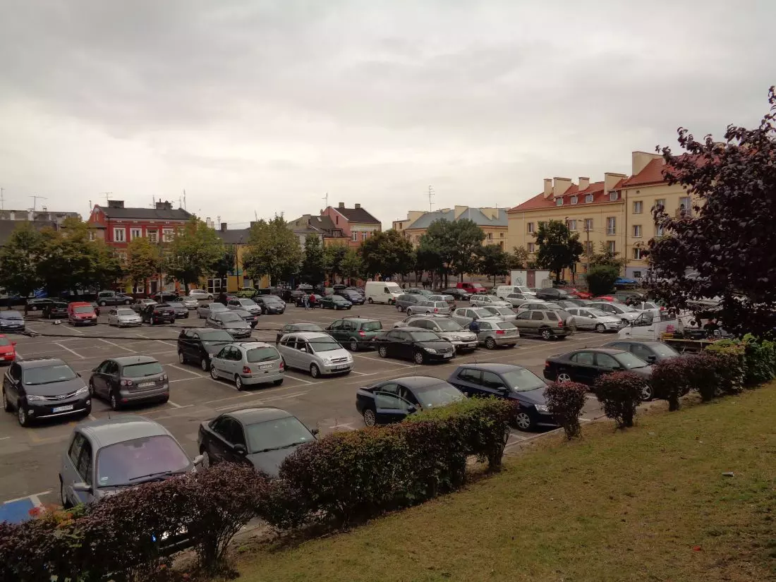 Plac Wolności widok archiwalny