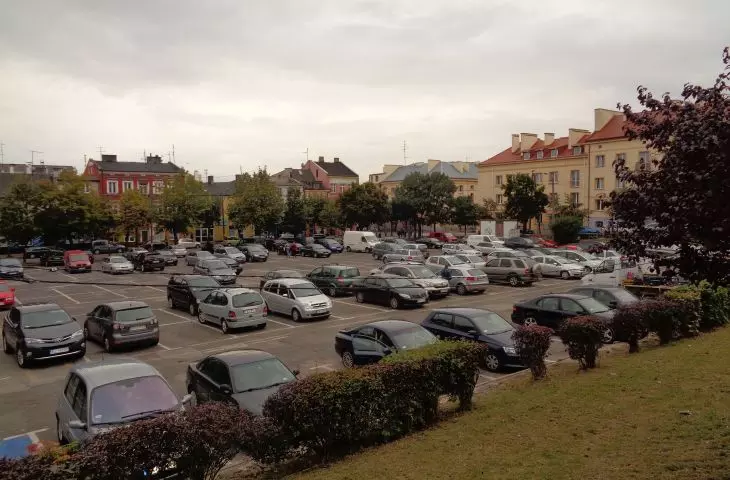 Plac Wolności przed przebudową