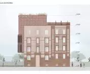 Centrum Aktywności Twórczej, elewacja zachodnia