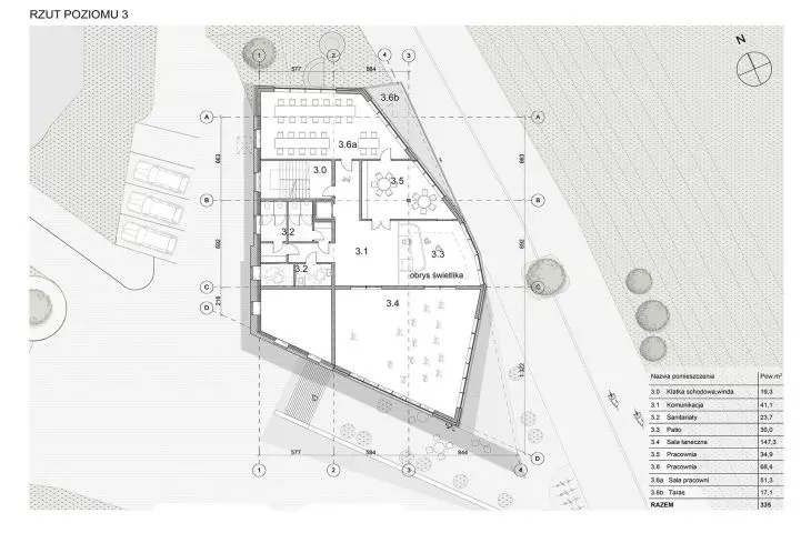Creative Activity Center, level +3, creative studios