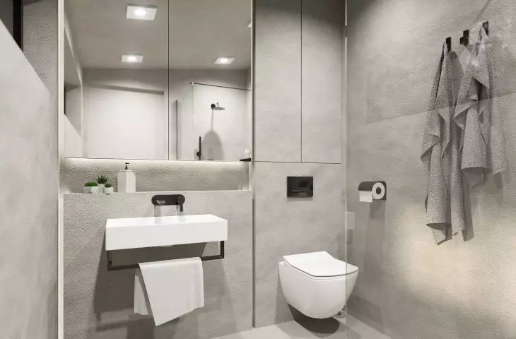 TINY HOUSES project, bathroom