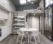 TINY HOUSES project, mezzanine floor