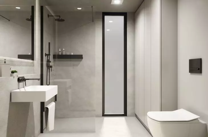TINY HOUSES project, bathroom