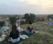 Practicing in Madrid, spending time together