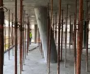 Construction of the Ciudad de la Cultura de Galicia