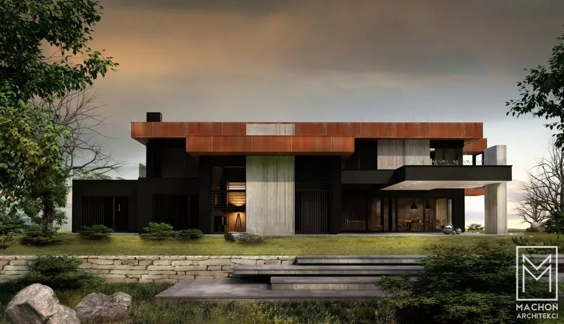 Corten Villa
w Małopolsce