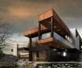 Corten Villa is a modern house