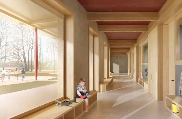 kindergarten corridor
