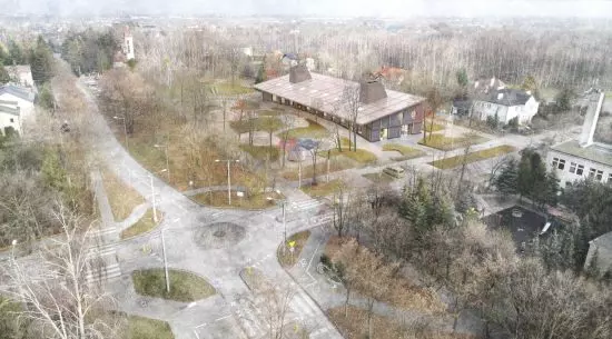 widok bird`s-eye view