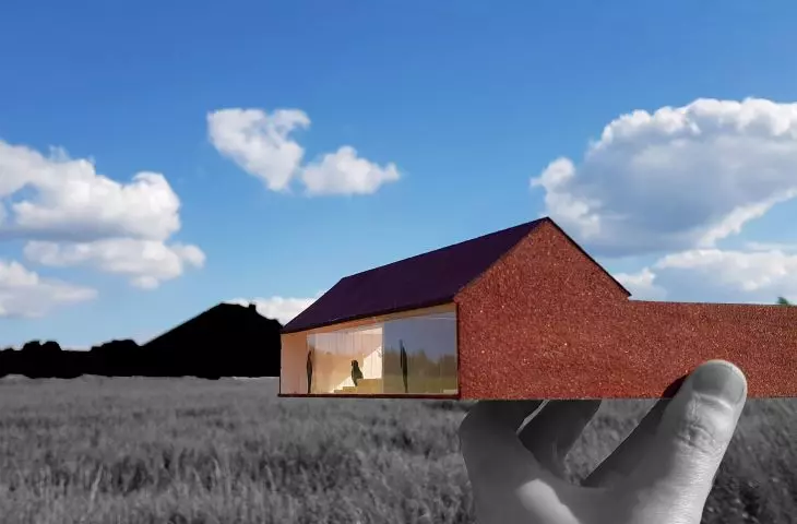 Fortress XS, a house in the Ojcow National Park