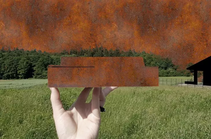 Fortress XS, corten facade