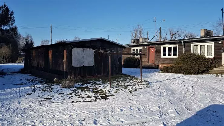 baraki dla Polaków z czasów II wojny światowej przy ul. Opolskiej baraki dla Polaków z czasów II wojny światowej przy ul. Opolskiej