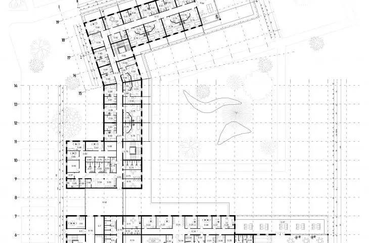 Bircza sanatorium, first floor