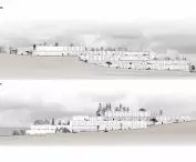 Bircza sanatorium, elevations